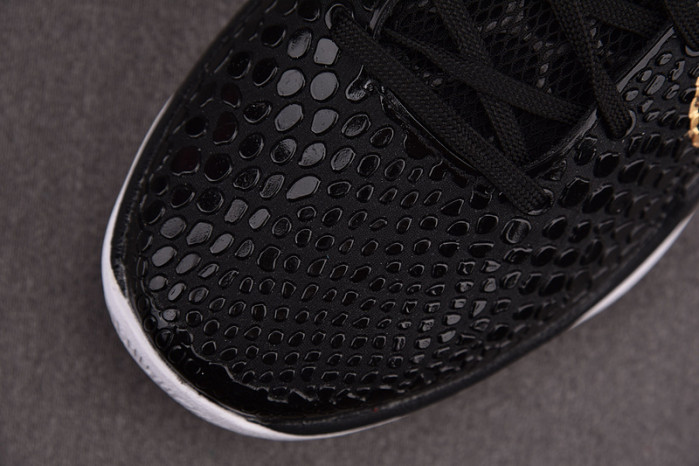 nike zoom kobe 6 black del sol metallic gold kb0824-127