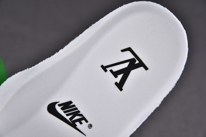 nike low air force 1 x green white