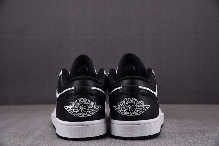 air jordan 1 low white black 553558-132