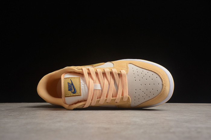 nike dunk low gold suede dv7411-200