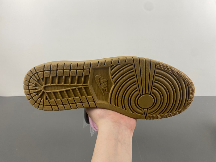 travis scott x air jordan yellow brown dm7866-665