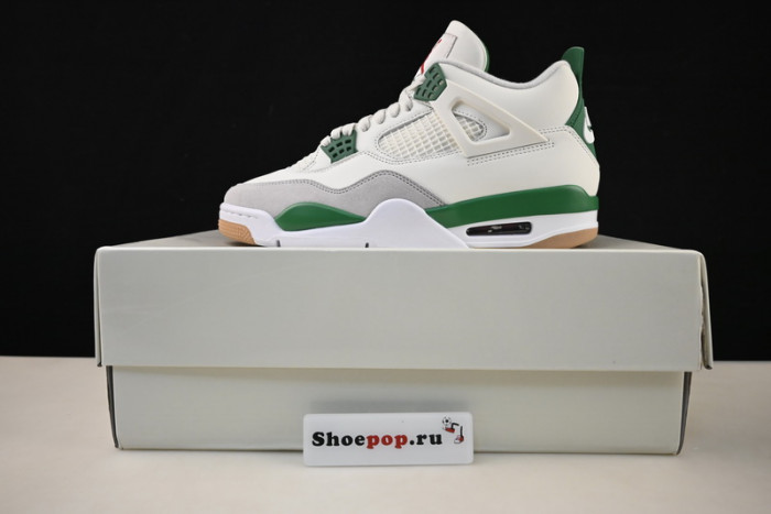 air jordan 4 retro sb pine green dr5415-103