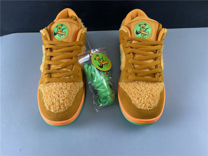 grateful dead x nike sb dunk low“ orange bear” cj5378 800