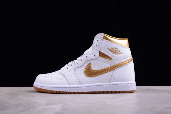 air jordan 1 retro high og metallic gold fd2596-107