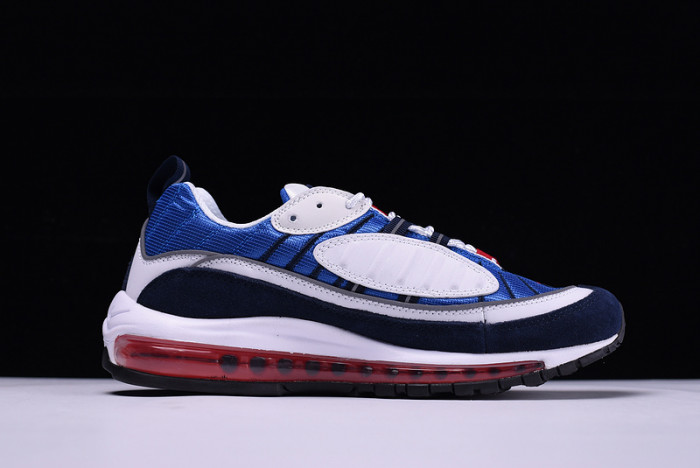 nike air max 98 “gundam” white/university red 640744-100