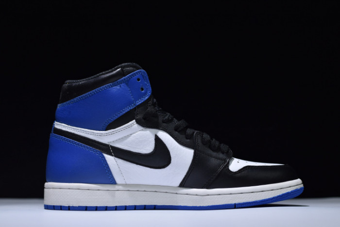 air jordan 1 retro “fragment” black/sport royal-white mens 716371-040
