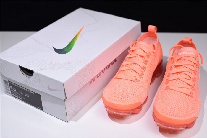 nike womens vapormax flyknit 2.0 crimson pulse 942843-800