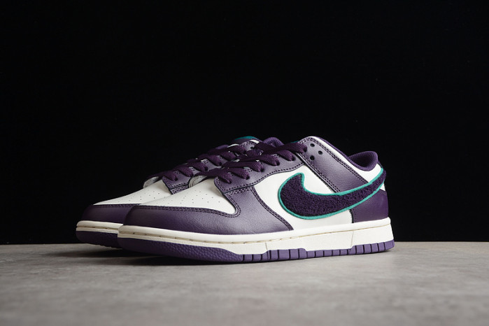 nike dunk low chenille grand purple dq7683-100