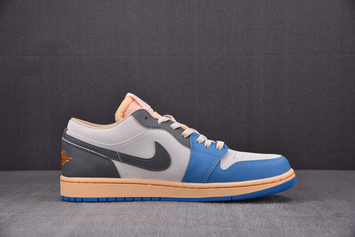 air jordan 1 low vintage unc grey dz5376-469