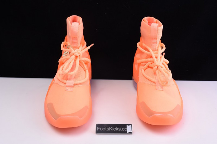 nike air fear of god 1 orange pulse ar4237-800
