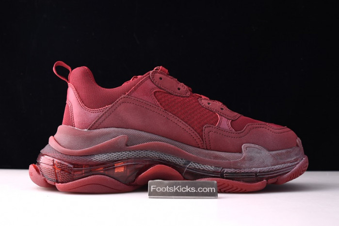 triples trainer clear sole sneakers 3000008