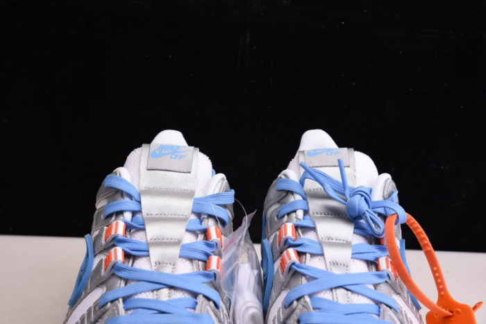 ofw x nike air rubber dunk “university blue” cu6015-100