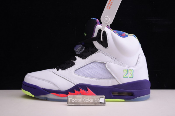 air jordan 5 white alternate bel-air db3335-100