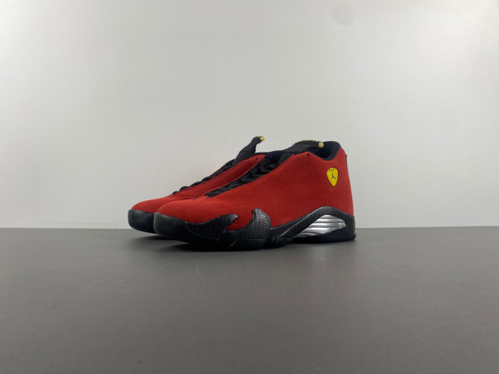 Air Jordan 14 Retro ''Ferrari'' 654459-670