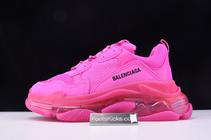 triples trainer clear sole sneakers 3000014