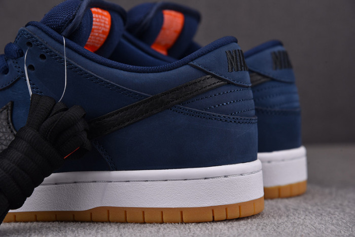 nike sb dunk low navy black gum cw7463-401