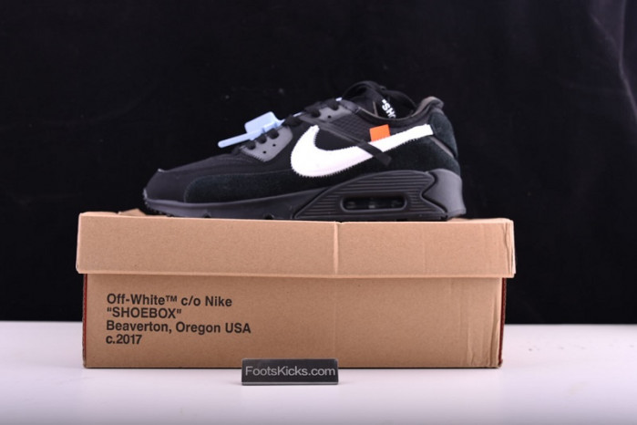 ofw nike air max 90 black aa7293-001