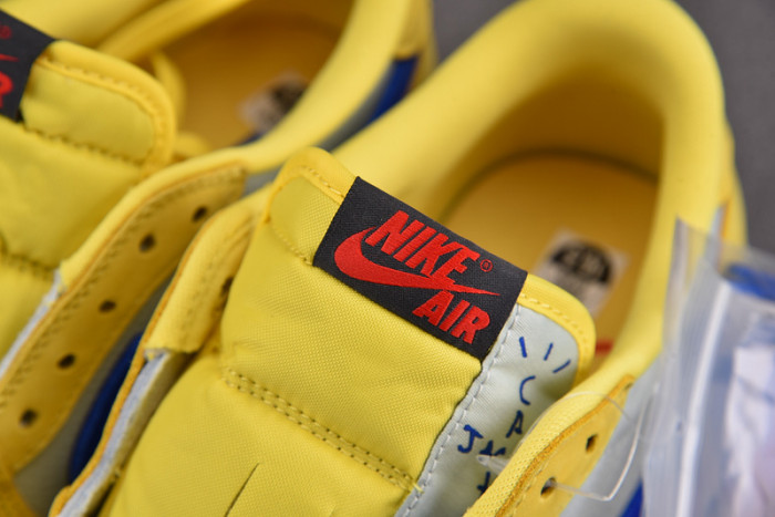 travis scott air jordan 1 low og canary dz4137-700