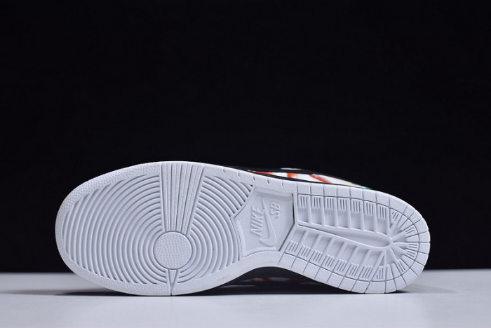 nike sb dunk low raygun tie-dye black bq6832-001