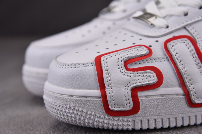 cpfm x nike air force 1 by you white/red ck4746-991