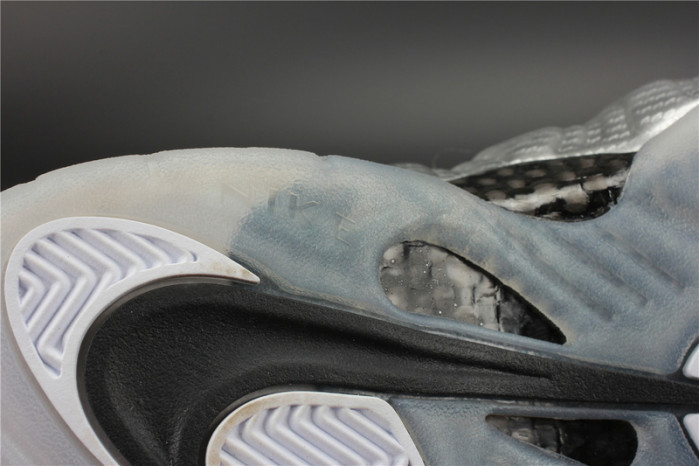 nike air foamposite pro prm “silver surfer” metallic silver mens 616750-004