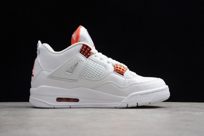 air jordan 4 retro “pure money” orange metallic ct8527-118