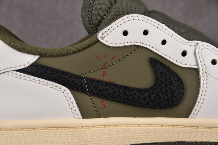 Kids Air Jordan 1 Retro Low OG SP Travis Scott Medium Olive DO5442-200