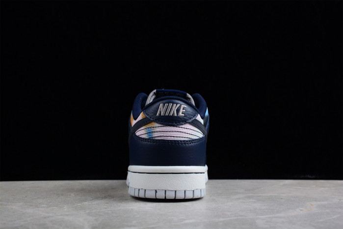 nike dunk low graffiti navy dm0108-400