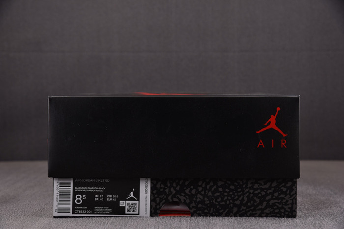 Air Jordan 3 Black Cat 2025 CT8532-001