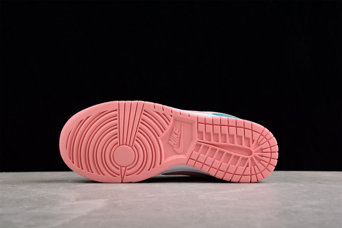 nike dunk low teal snakeskin dr8577-300