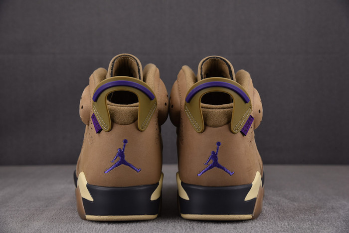air jordan 6 gore-tex "brown kelp" fd1643-300