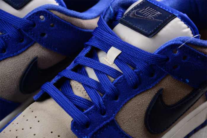 nike dunk low lx blue suede dv7411-400