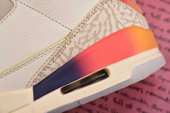 j balvin x air jordan 3 "medellín sunset" fn0344-901