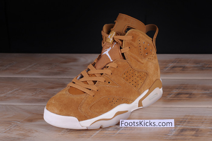 air jordan 6 retro "golden harvest" 384664-705