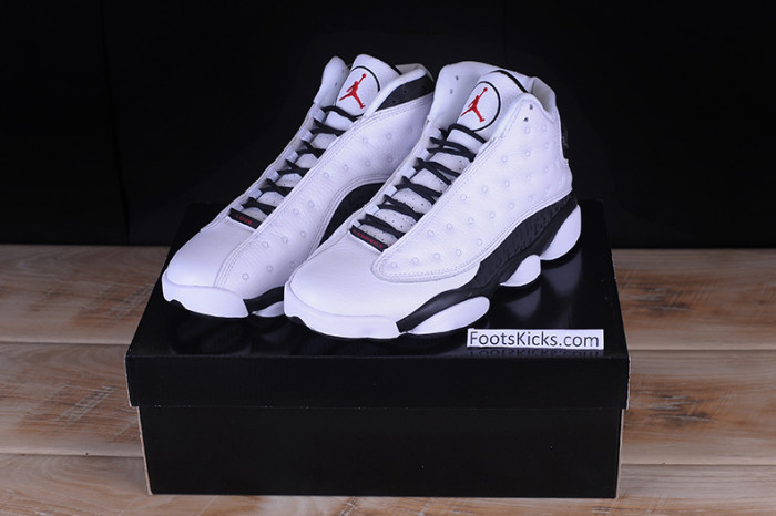 air jordan 13 retro sngl day "love and respect" black/ white mens 888164-112