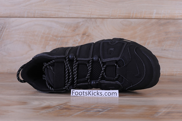 nike air more uptempo triple black 414962-004