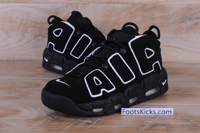 nike air more uptempo black white 414962-002