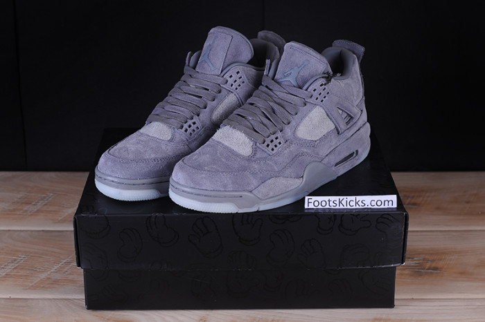 nike air jordan 4 retro kaws cool grey 930155 003