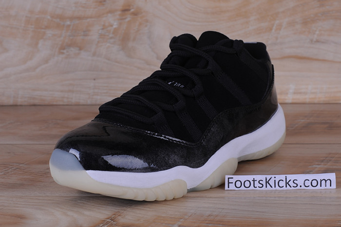air jordan 11 retro low bg "baron" 528895-010